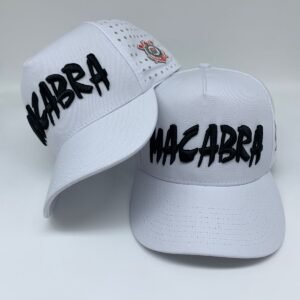 Boné branco Macabra